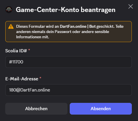 Discord Bereich Konto anlegen